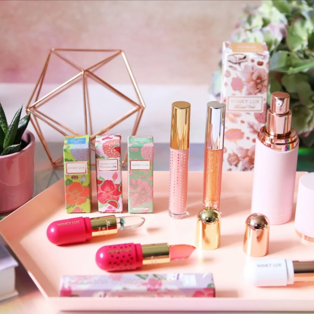 WINKY LUX Rose Gold PH Glimmer Lip Balm NWT